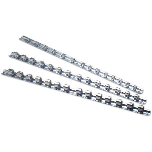 Laser Tools Socket Rails 1/4", 3/8", 1/2" 3pc - PL
