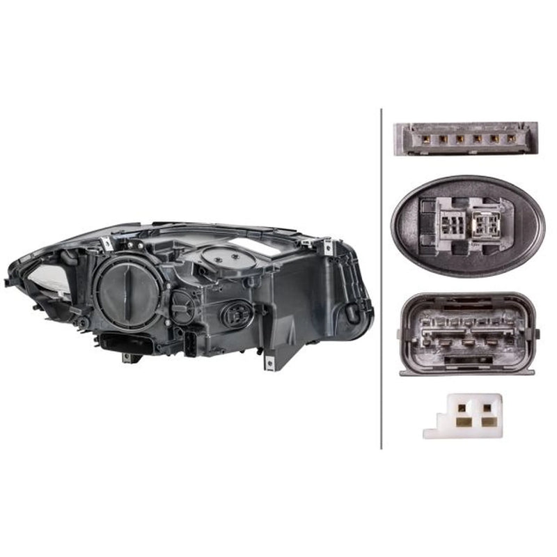 Hella Headlight Headlamp LED Left 1LL 010 131-531