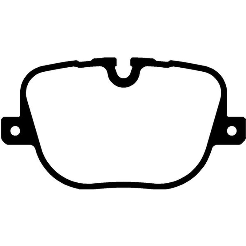 Abtex Rear Brake Pad Set PLU2079