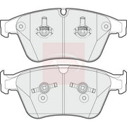 Apec Front Brake Pad Set PAD1681
