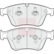 Apec Front Brake Pad Set PAD1681