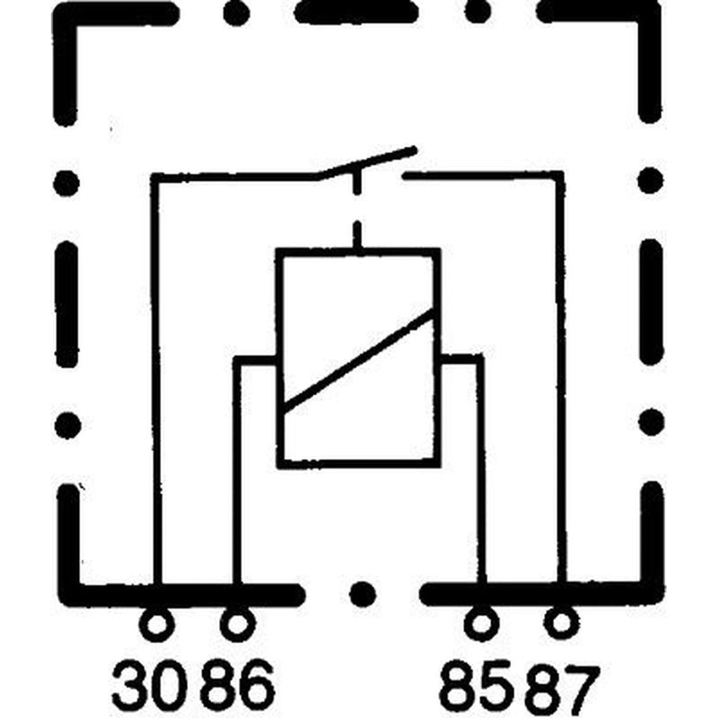Hella Main Power Relay 4RA 933 332-101