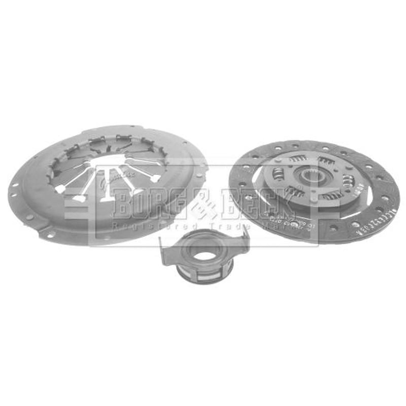 Borg & Beck Clutch Kit Set 3pc 190mm HK7562