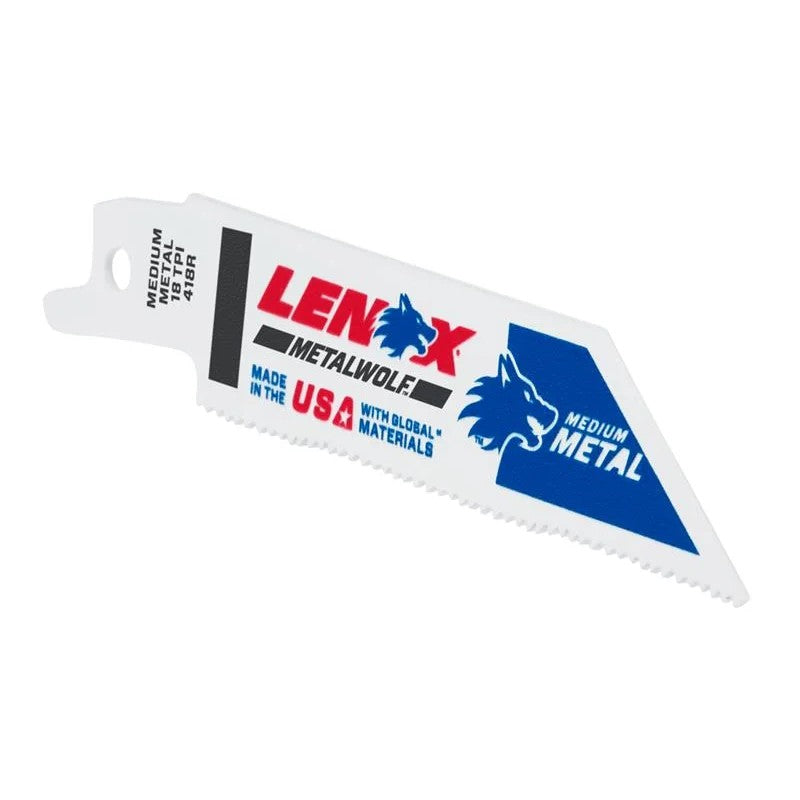 LENOX MetalWolf Wave Edge Reciprocating Saw Blade 102 x 19 x 0.9mm 18 TPI (Pack