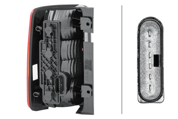 Hella 2VP 354 999-041 Tail Light Assembly