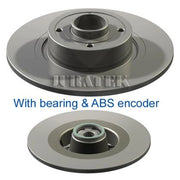 Juratek 2 x Solid Rear Brake Discs REN170C
