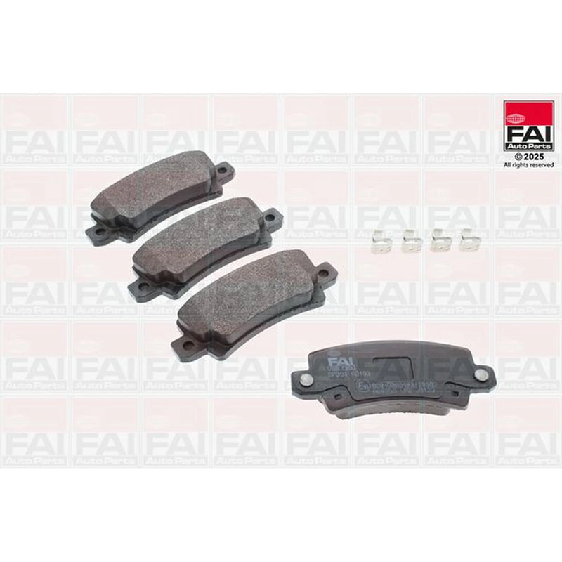 FAI Rear Brake Pad Set BP394