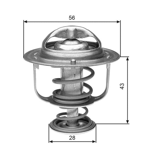 Gates Thermostat,Coolant TH31388G1