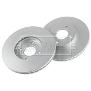 Borg & Beck 2 x Vented Front Brake Discs BBD5316