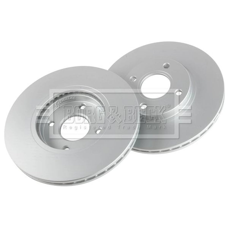 Borg & Beck 2 x Vented Front Brake Discs BBD5316