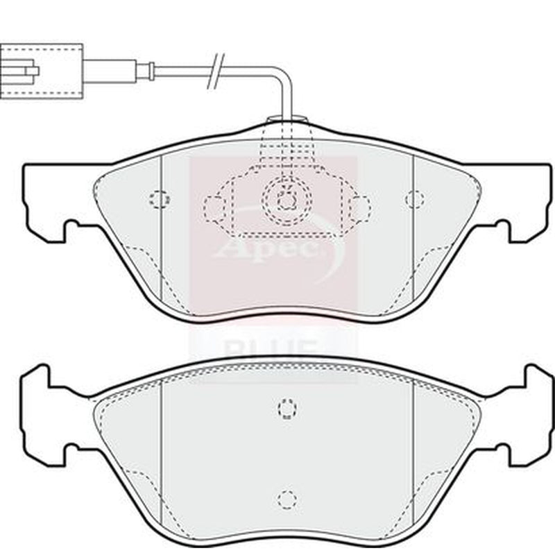 Apec Front Brake Pad Set PD3172