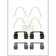NAPA Brake Pad Accessory Fitting Kit Front NFK1174