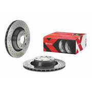 Brembo Xtra 2 x Perforated/Vented Rear Brake Discs 09.9768.1X