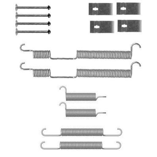 Textar Brake Shoe Accessory Kit Rear 97038100