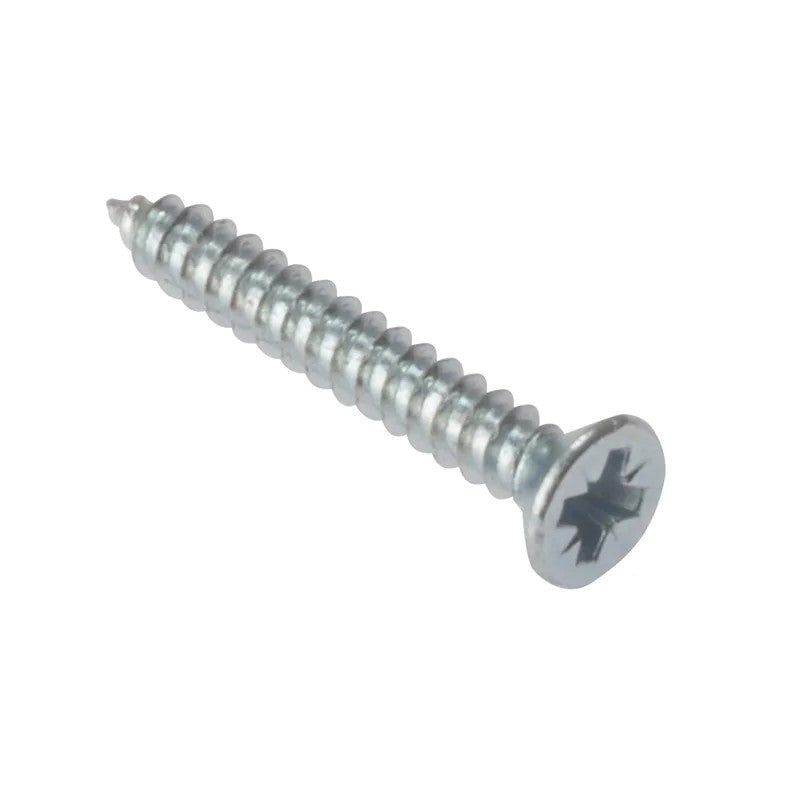 ForgeFix Self-Tapping Screw Pozi Compatible CSK ZP 1in x 6 Box 200 - STCSK16ZP