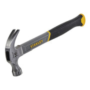STANLEY® Hand Tools Curved Claw Hammer Fibreglass Shaft 450g (16oz)