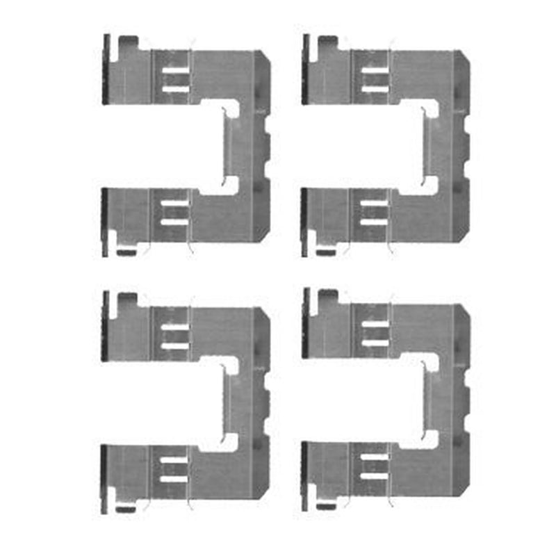 Textar Brake Pad Accessory Fitting Kit Rear 82511900