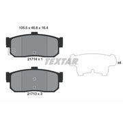 Textar Rear Brake Pad Set 2171401