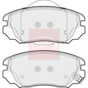 Apec Front Brake Pad Set PAD1695