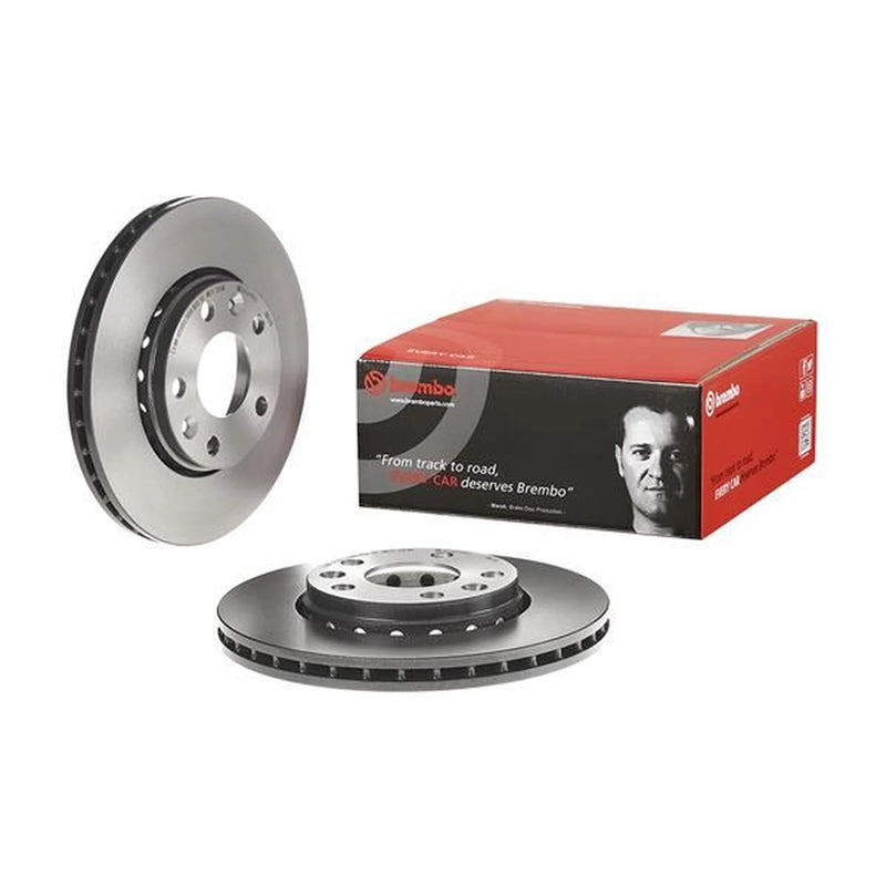 Brembo 2 x Internally Vented Front Brake Discs 09.A727.11