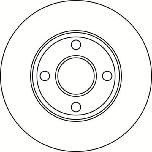 Abtex 2 x Vented Front Brake Discs BD1965V