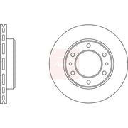 Apec 2 x Vented Front Brake Discs DSK900
