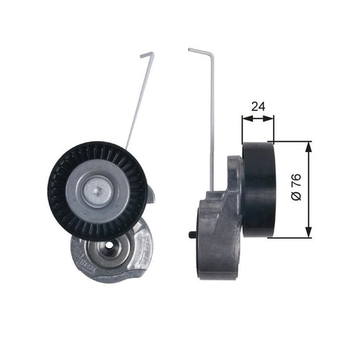 Gates Auxiliary Belt Tensioner T38495