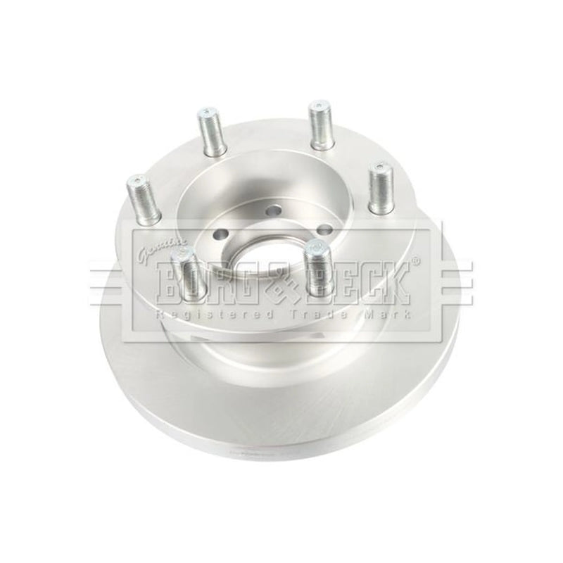 Borg & Beck 2 x Solid Front Brake Discs BBD5710S