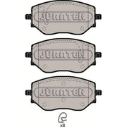 Juratek Front Brake Pad Set JCP4042