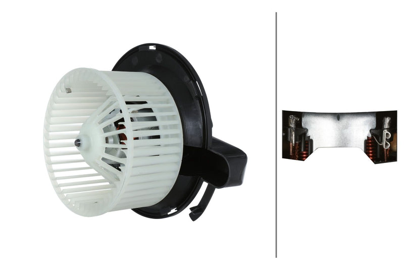 Hella 8EW 366 400-151 Interior Blower