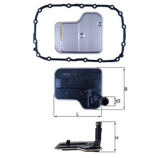Mahle Automatic Transmission Hydraulic Filter HX 240D