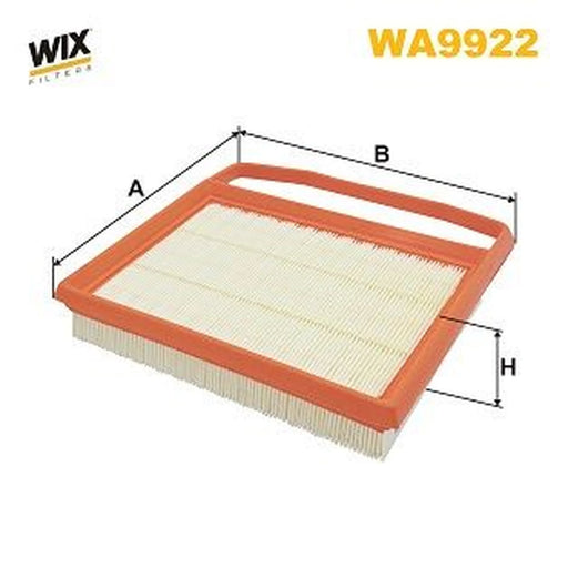 WIX Engine Air Filter WA9922
