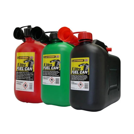 Silverhook Diesel Fuel Can & Spout Black 5 litre - CAN3