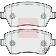 Apec Front Brake Pad Set PAD1664