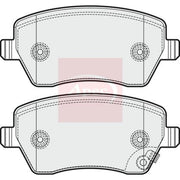 Apec Front Brake Pad Set PAD1664