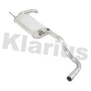 Klarius Box With Tail Pipe Rear VW331A
