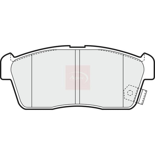 Apec Front Brake Pad Set PAD1463