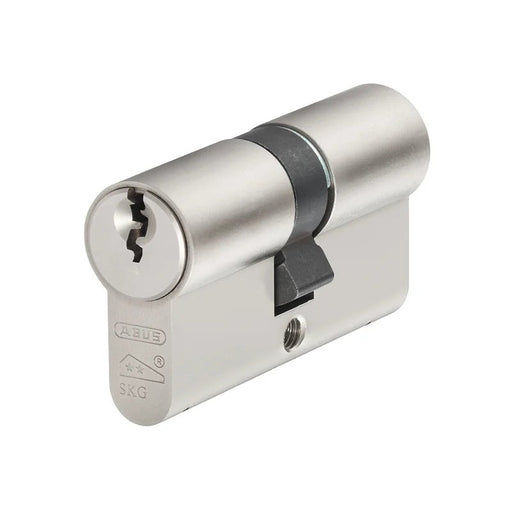 ABUS Mechanical E60NP Euro Double Cylinder Nickel Pearl 40mm / 50mm Visi