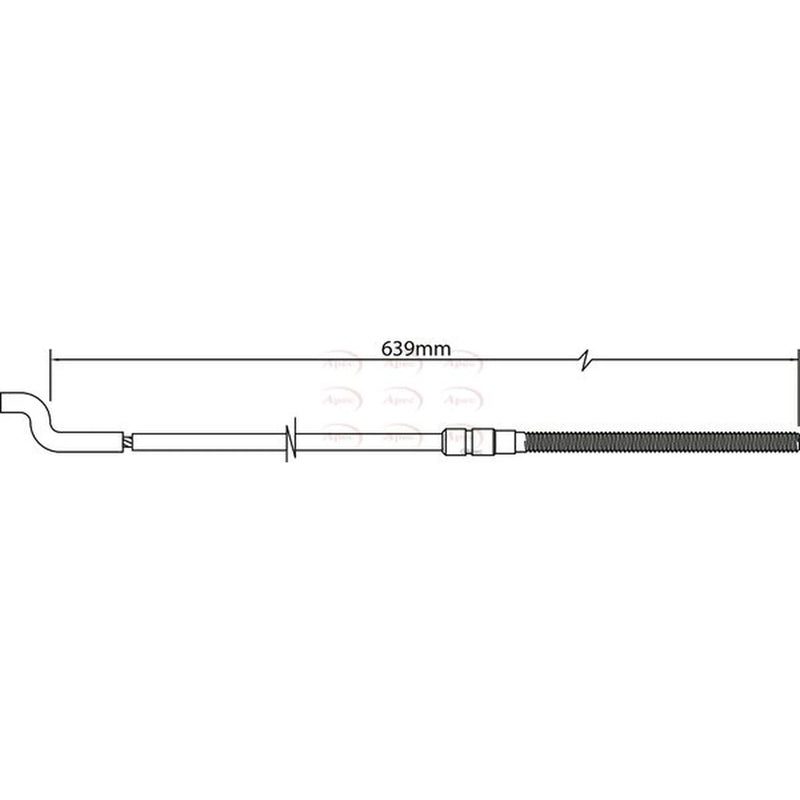 Apec Handbrake Cable Centre CAB1154