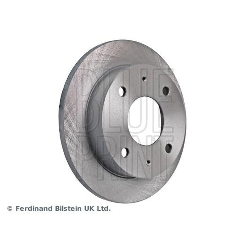 Blue Print 2 x Solid Front Brake Discs ADG04340