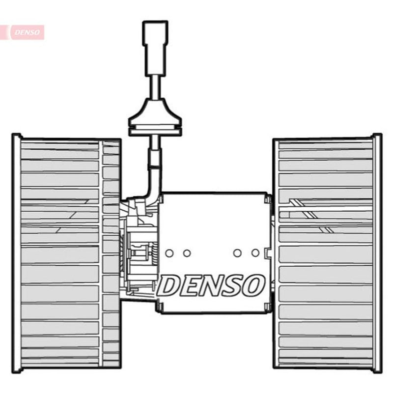 Denso Heater Blower Fan DEA12001