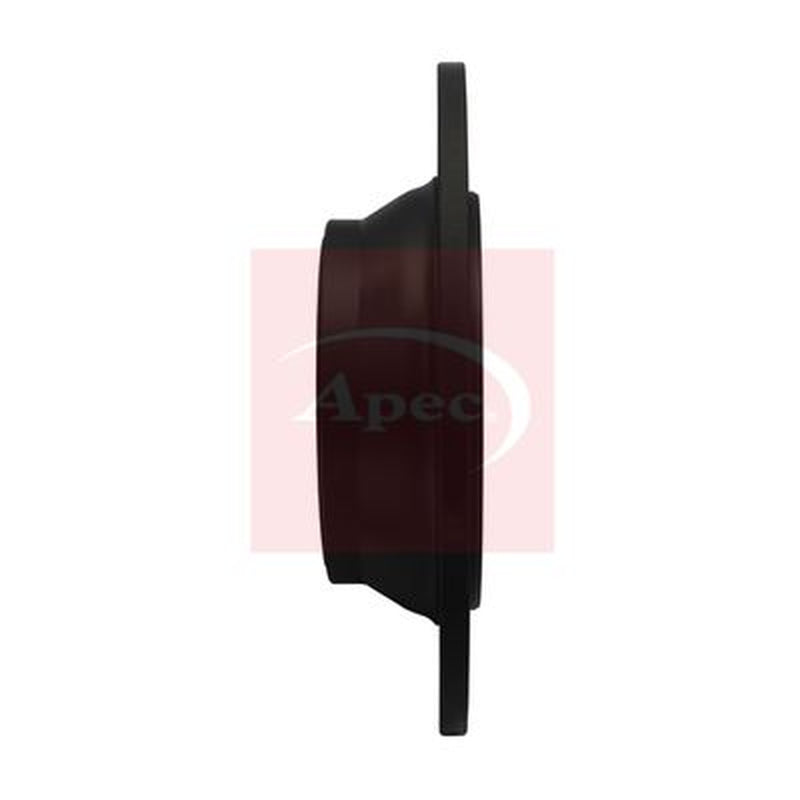 Apec 2 x Solid Rear Brake Discs DSK2737
