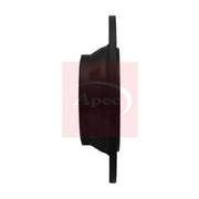 Apec 2 x Solid Rear Brake Discs DSK2737