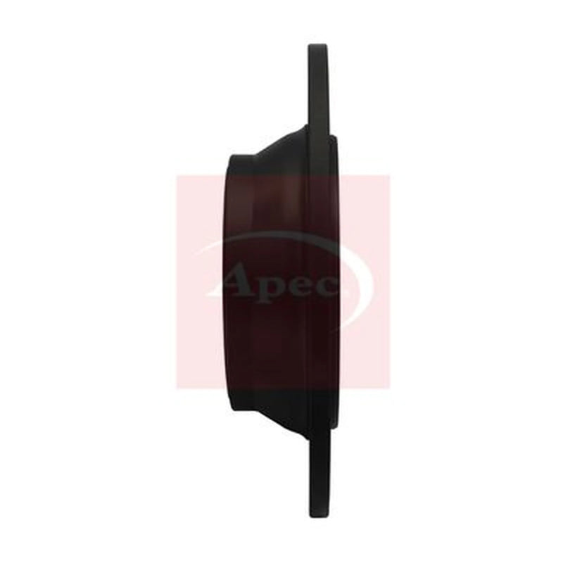 Apec 2 x Solid Rear Brake Discs DSK2737