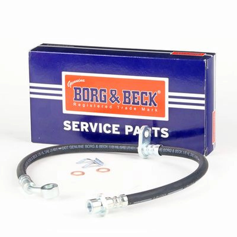 Borg & Beck Brake Hydraulic Hose Line Front Left BBH7363