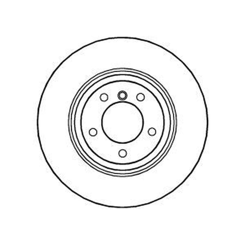 Abtex 2 x Vented Front Brake Discs BD1260V