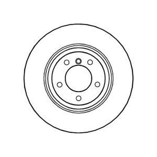 Abtex 2 x Vented Front Brake Discs BD1260V