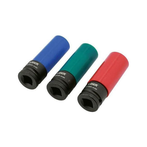 Laser Wheel Nut Set 1/2"D 3pc 3039 Laser  - Town Parts