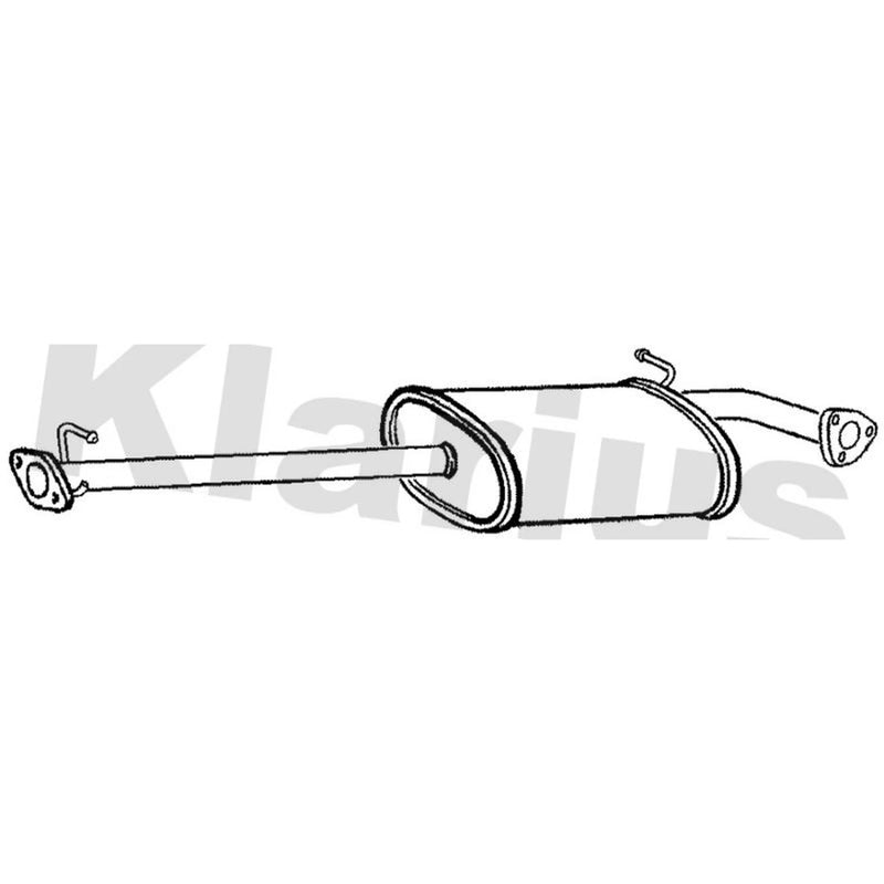 Klarius Box With Centre Pipe Centre LR200D