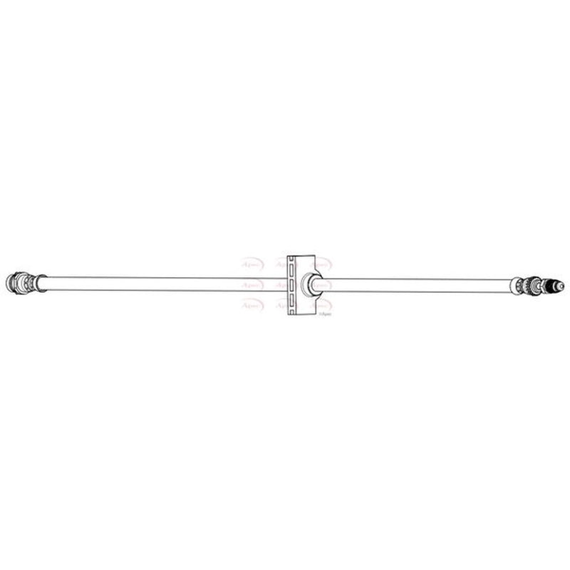 Apec Brake Hydraulic Hose Line Front HOS4443